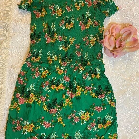 Epic threads floral print youth Romper size Large - Picture 5 of 8